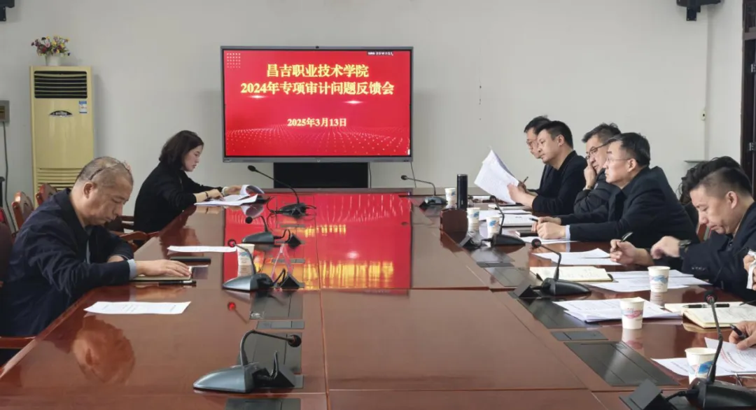 学院召开2024年专项审计问题反馈会